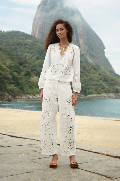 Richelieu White Pants
