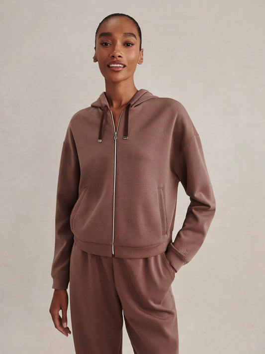 Jorgie Zip Through Hoodie