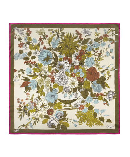 Vase Silk Square Scarf