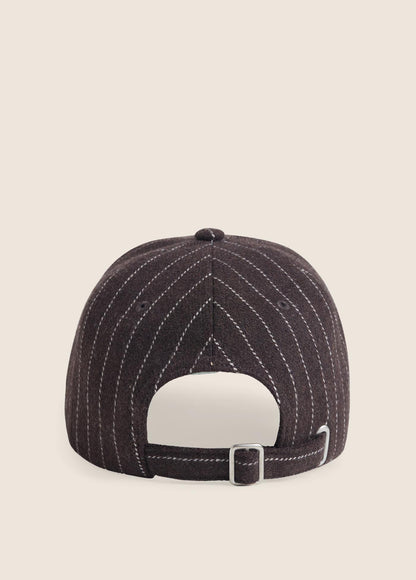 The Wool Stripe Baseball Hat