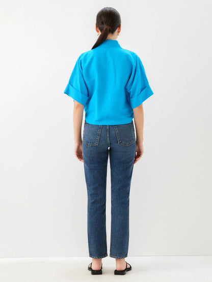 Janice Tie-Front Top