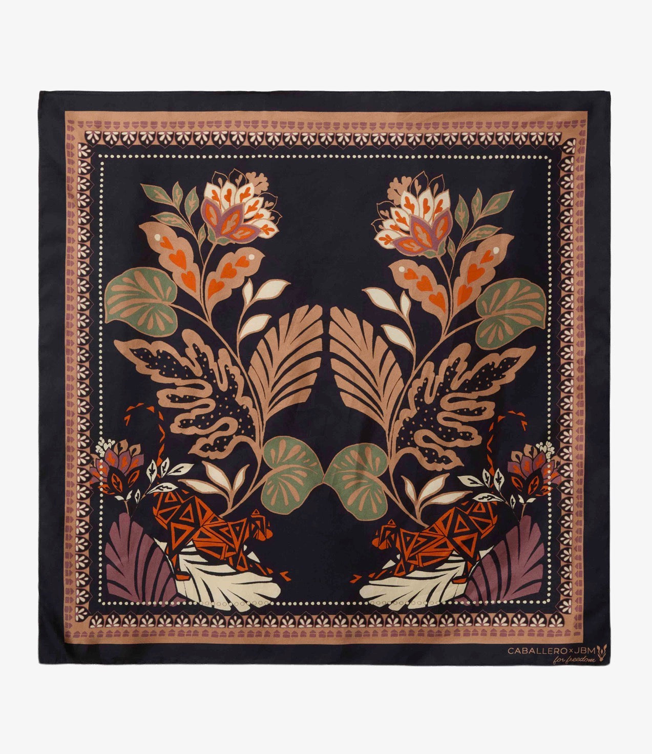 Crouching Cheetah Renee Scarf