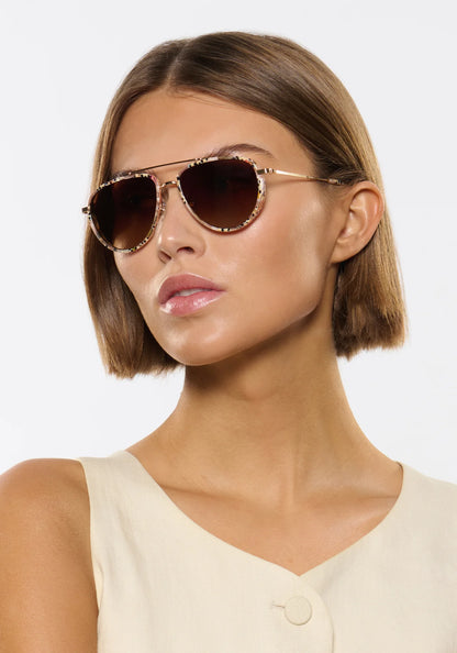 COLEMAN | 18K + Pink Poppy Polarized