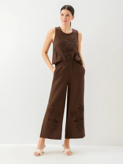 Elina Embroidered Top