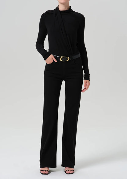Lilah 32.5 in Plush Black