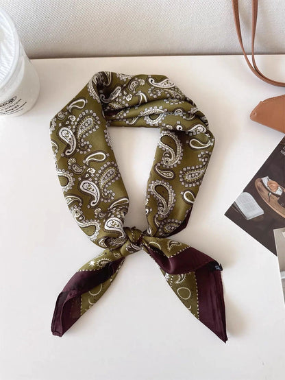 Silk Touch 70x70 Paisley Scarf