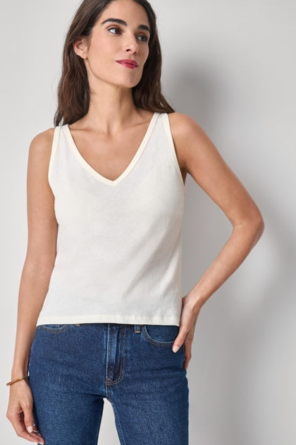Organic V-Neck Tank