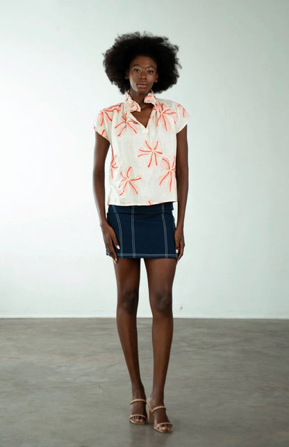 Vicki Short Sleeve Top