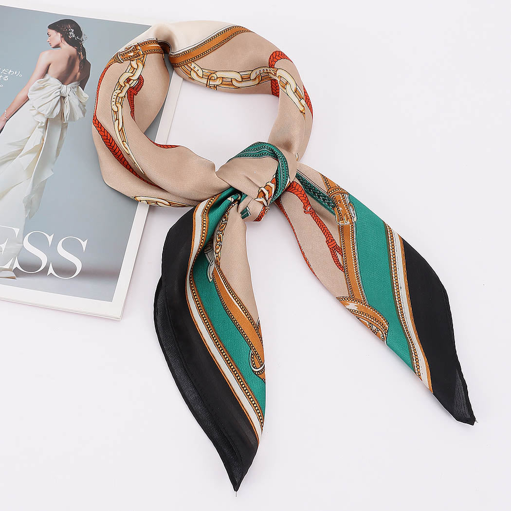 Tassel Print Scarf