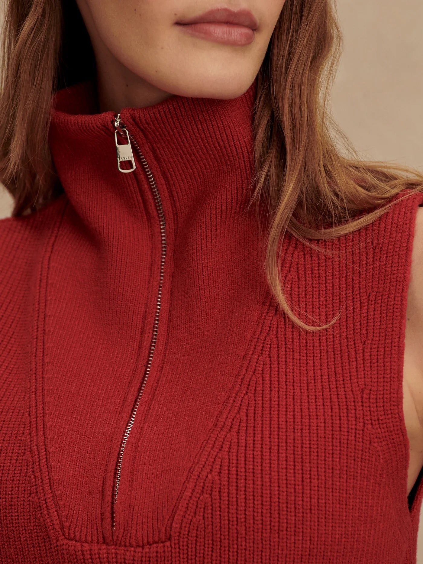 Amina Half Zip Knit