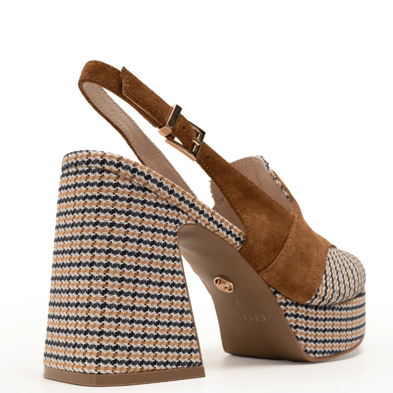 Peace Block Heel