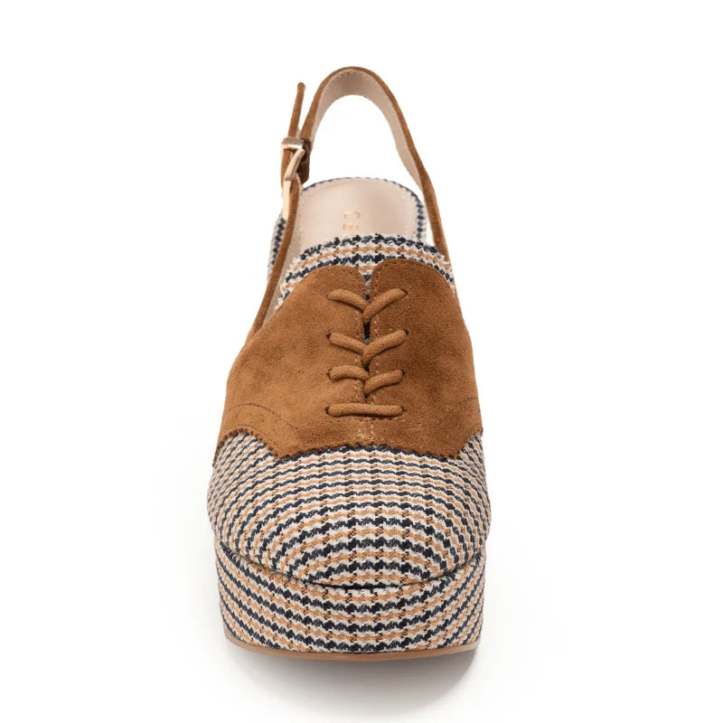 Peace Block Heel
