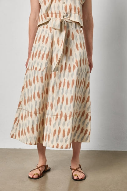 Ikat Long Skirt