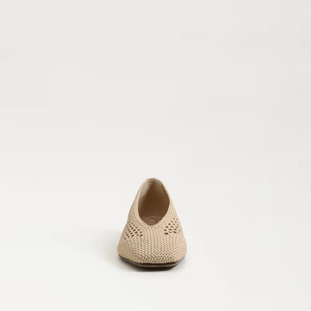 Kasey Knit Raffia Ballet Flat