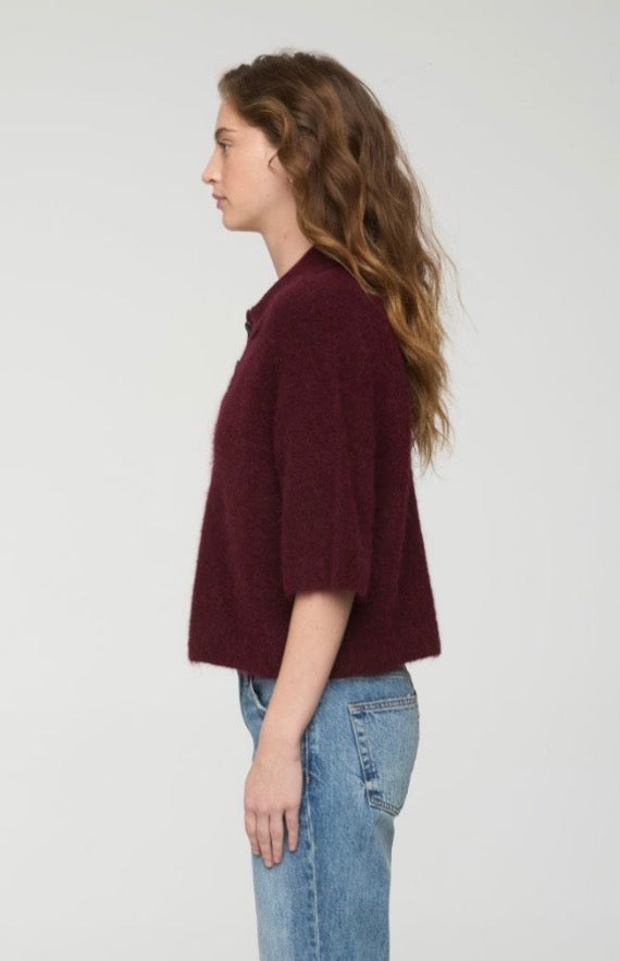 Nadya Boxy Polo Sweater