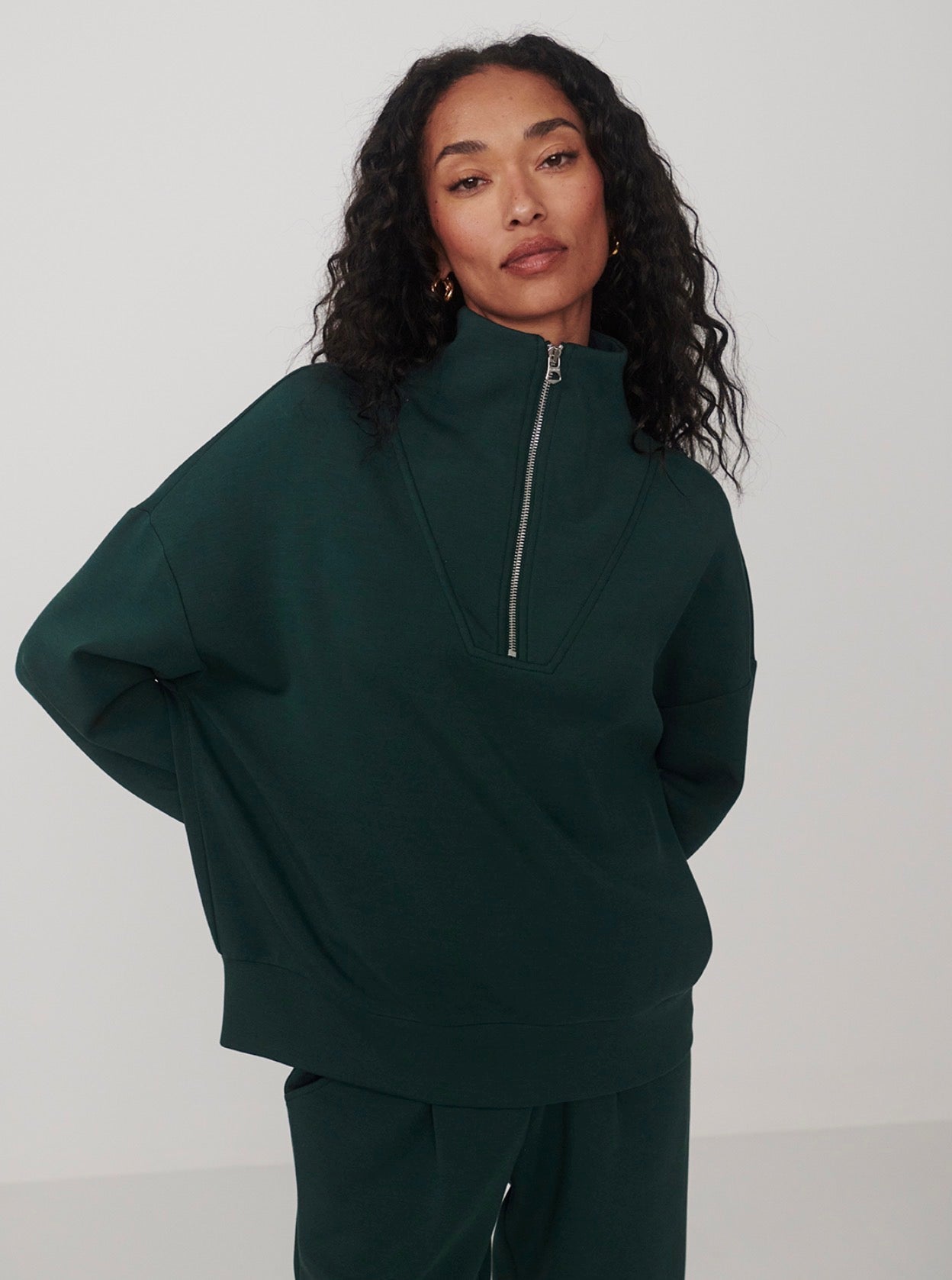 Ponderosa Hawley Half Zip Sweat