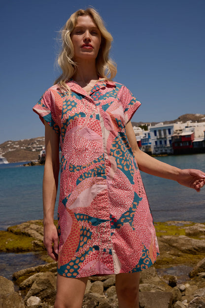 Nautilus Shirt Dress Mini