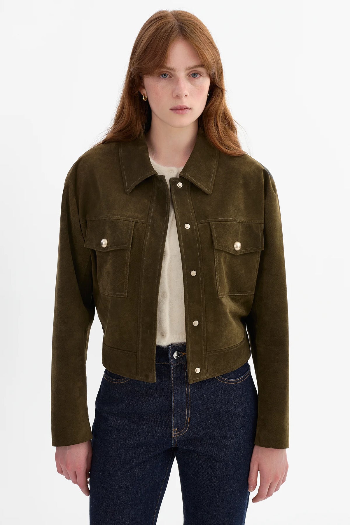 Merida Genuine Suede Shacket