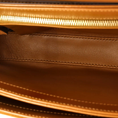 Horsebit 1955 Shoulder Bag Suede with Shearling - Small