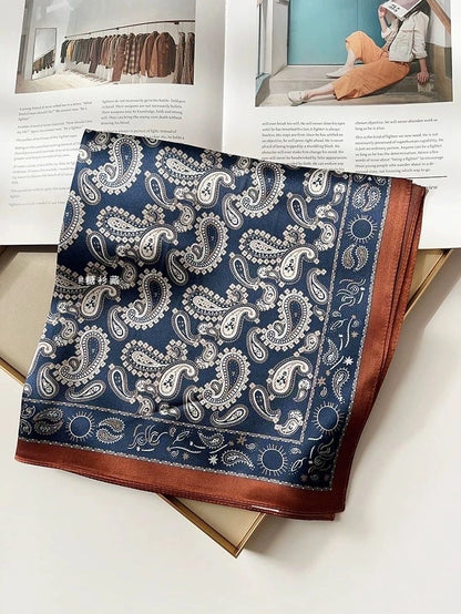 Silk Touch 70x70 Paisley Scarf