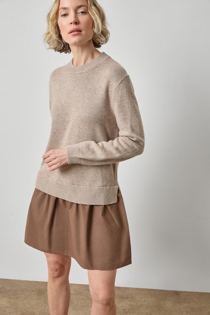 Short Combo Sweater Dress