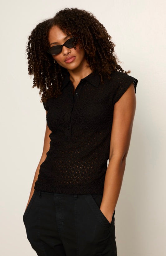 Everyday Muse Collared Tee