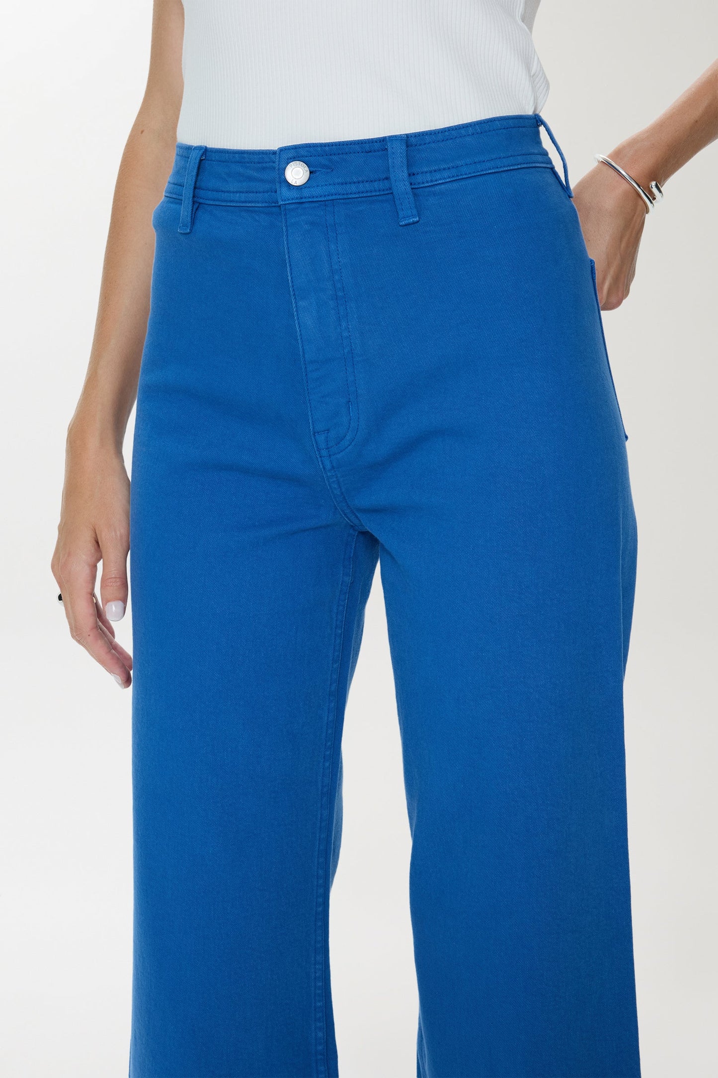 Penny Crop High Rise Wide Leg