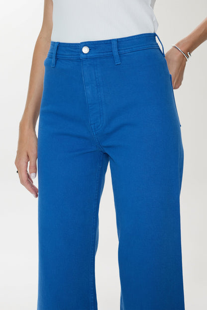 Penny Crop High Rise Wide Leg