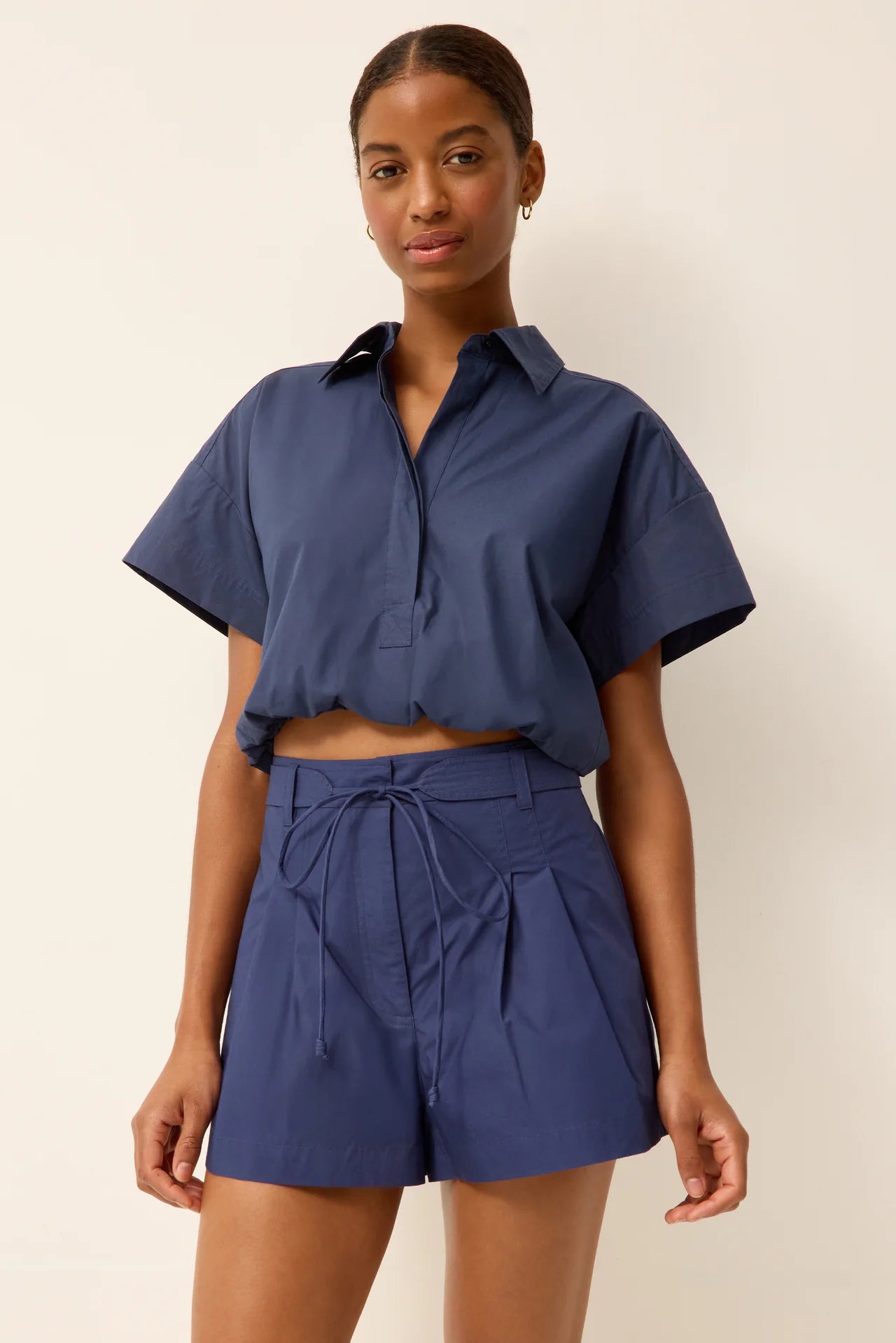 Navy Lander Short