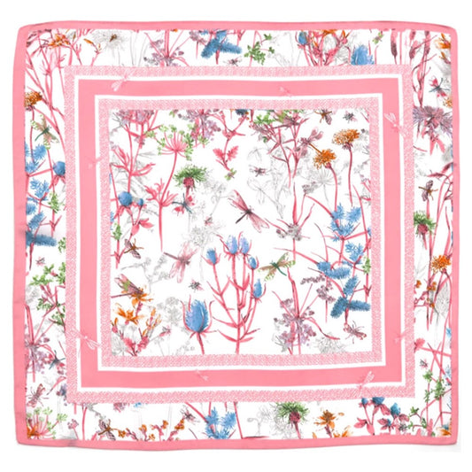 Botanical Floral Garden Print Scarf