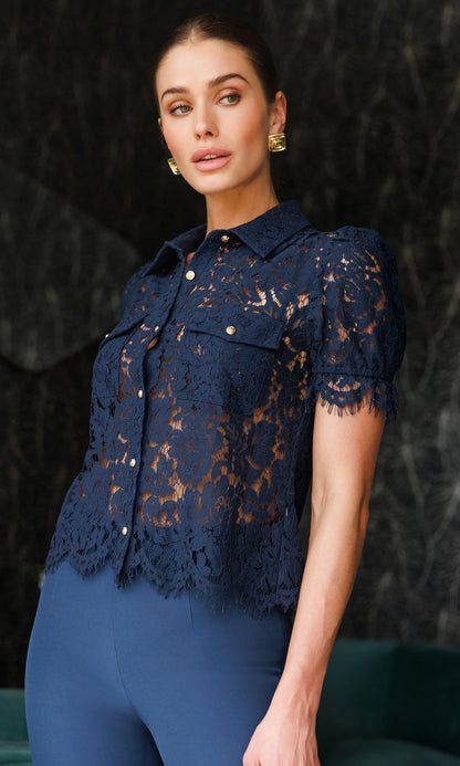 Mikaelle Lace Shirt