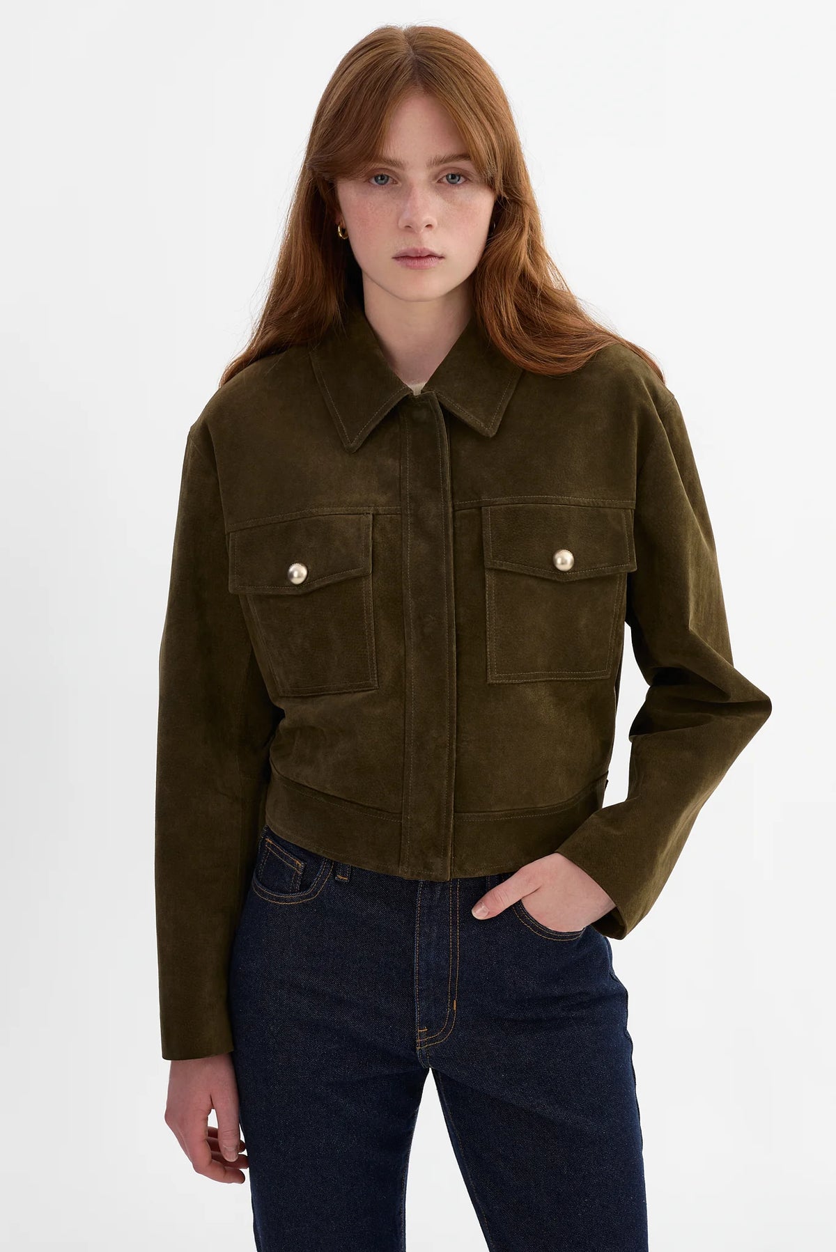 Merida Genuine Suede Shacket