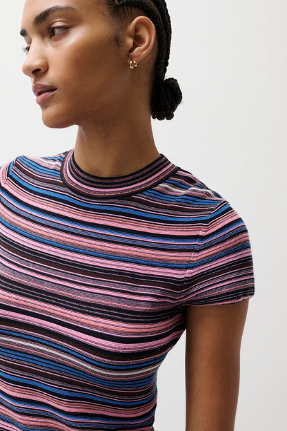 Selene Short Sleeve Sweater Tee