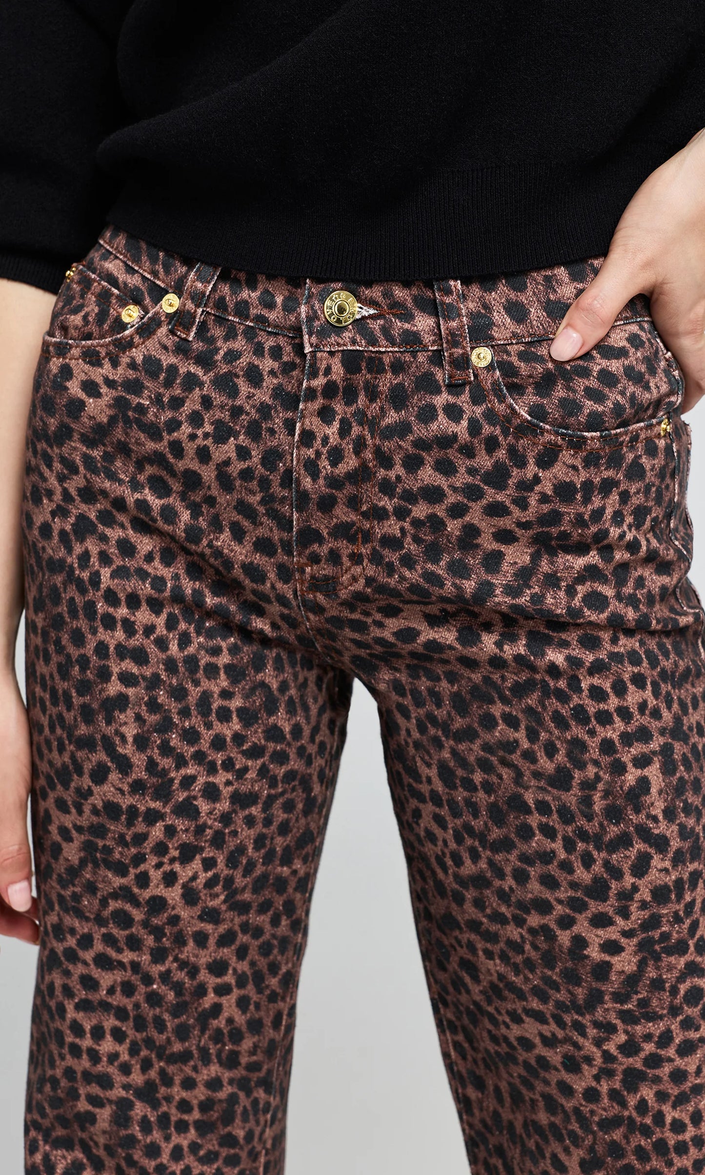 Cobel Leopard Jeans