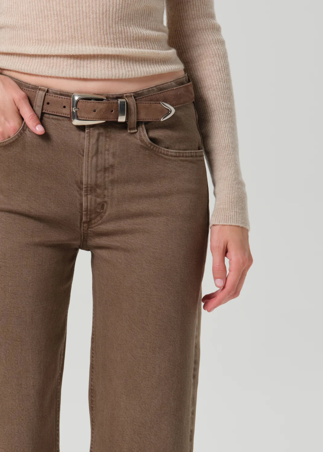 Palma Straight Clean Hem In Cocoa