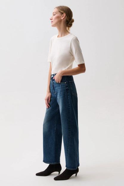 Kyra Ankle High Rise Bowed Wide Ankle