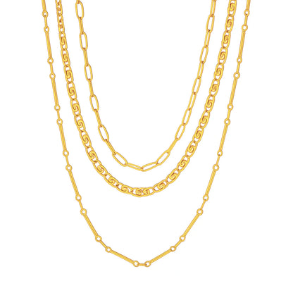 Chelley Multi Chain Necklace