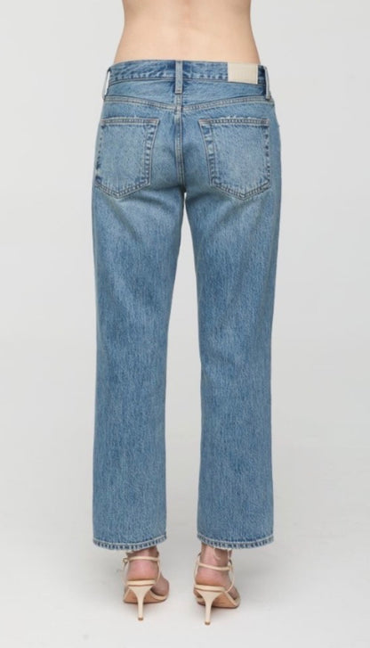 Issa Mid Rise Relaxed Ankle Straight