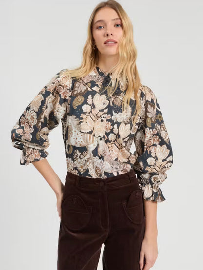 Maxima Long Sleeve Blouse