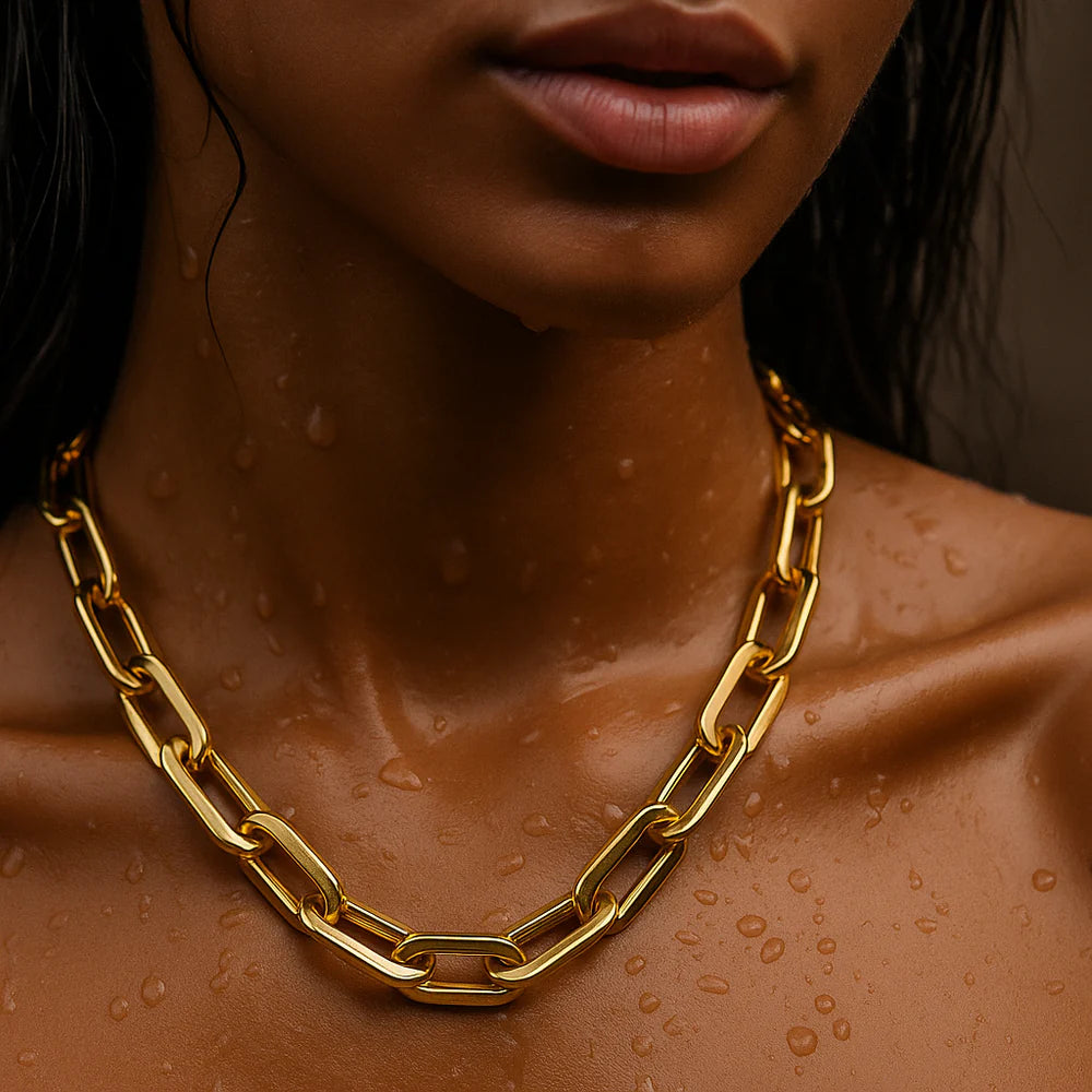 Gage Oversized Chain Link Necklace
