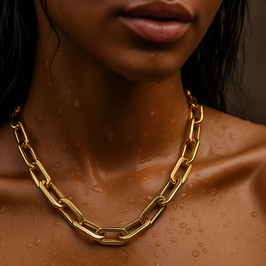 Gage Oversized Chain Link Necklace