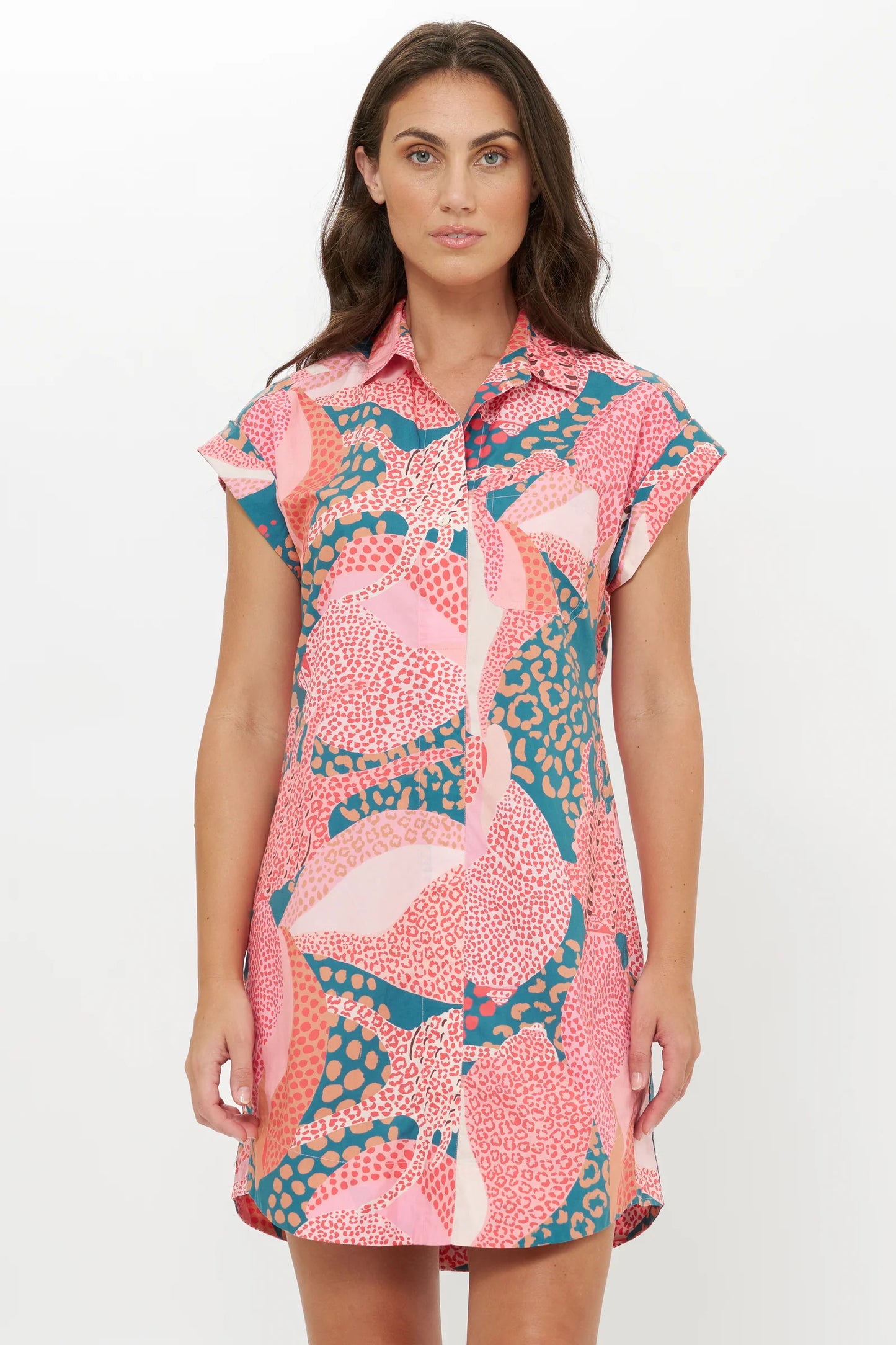 Nautilus Shirt Dress Mini
