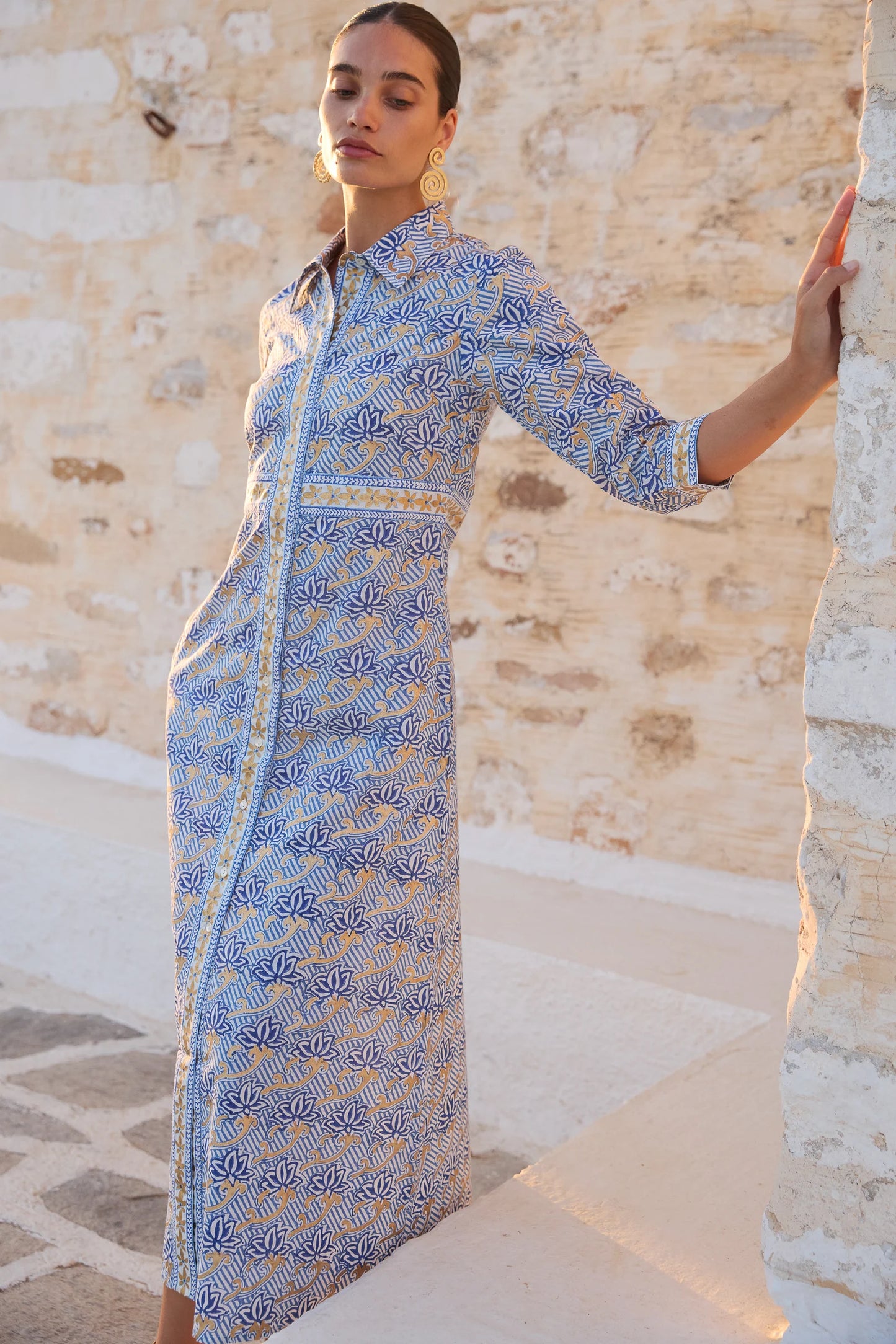 Florence Shirt Maxi Dress