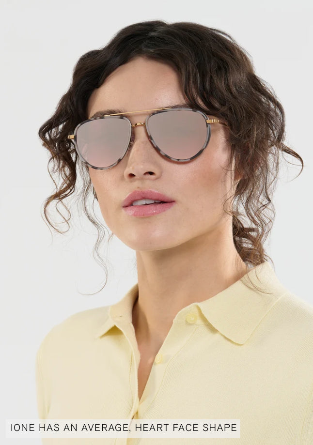 COLEMAN | 24K Matte Black + Matte Sunday Tortoise Mirrored