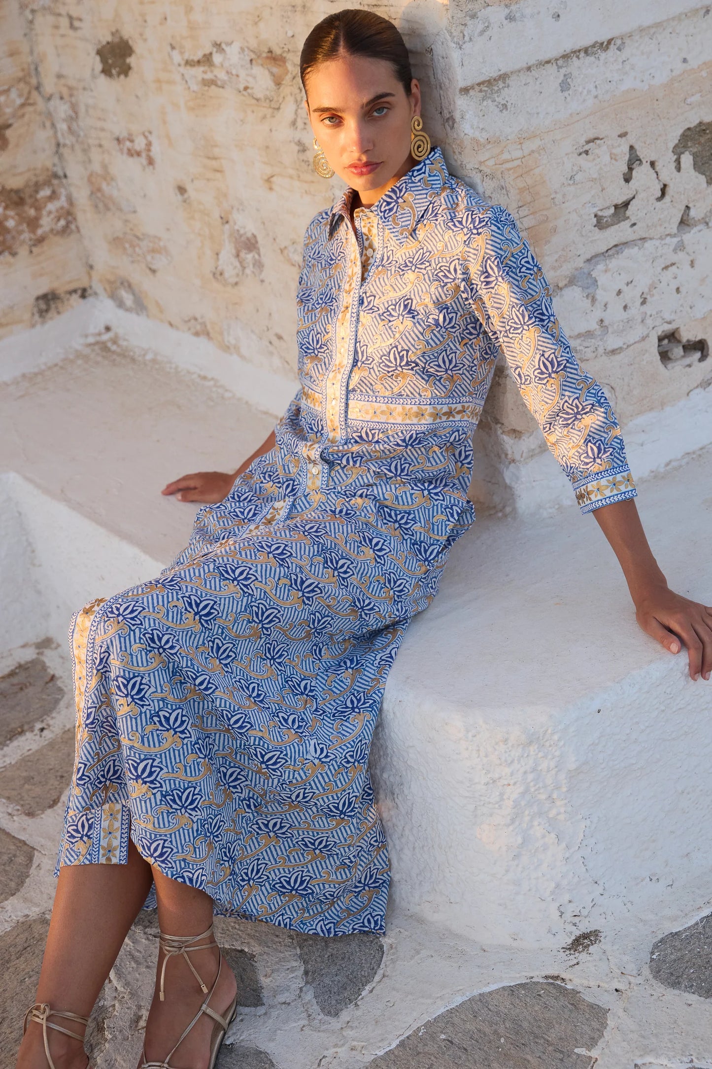 Florence Shirt Maxi Dress
