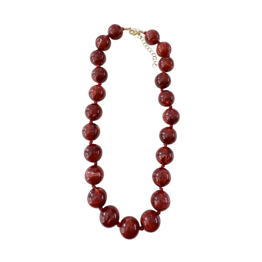 Mabry Chunky Beaded Necklace