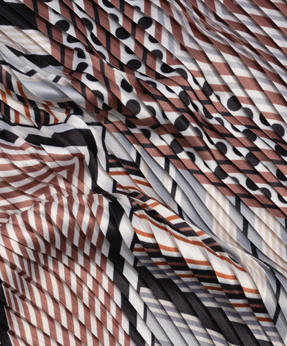 Downtown Pleated Diamond Bandana