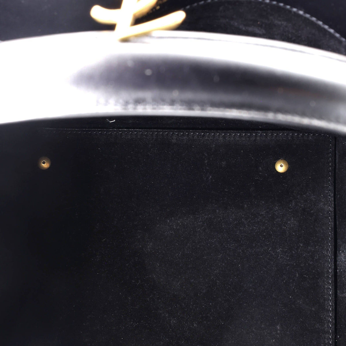 Saint Laurent Le 37 Bucket Bag, Black Leather