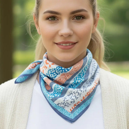 Abstract Leopard Print Bandana