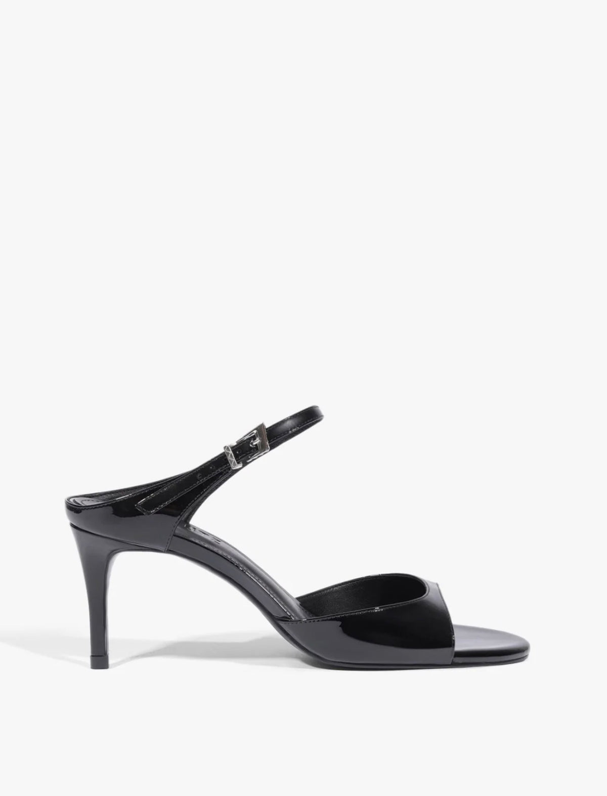 Lyra Mid Patent Leather Heel